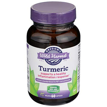 OREGONS Wild Harvest Turmeric, 60 CT - Strabella