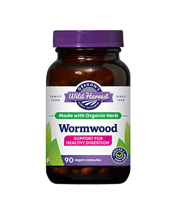Oregon's Wild Harvest Wormwood Organic Herbal Supplement, 90 Count - Strabella