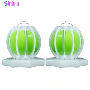 Floating Solar Swimming Pool Lantern - 2 Pack in Green