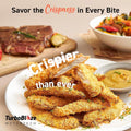COSORI Air Fryer Turboblaze 6-Qt Compact, 9 Functions, 5 Speeds, Healthy Ceramic Coating, Nontoxic, 95% Less Oil, Fast & Crispy Cooking, Easy to Clean, Recipes