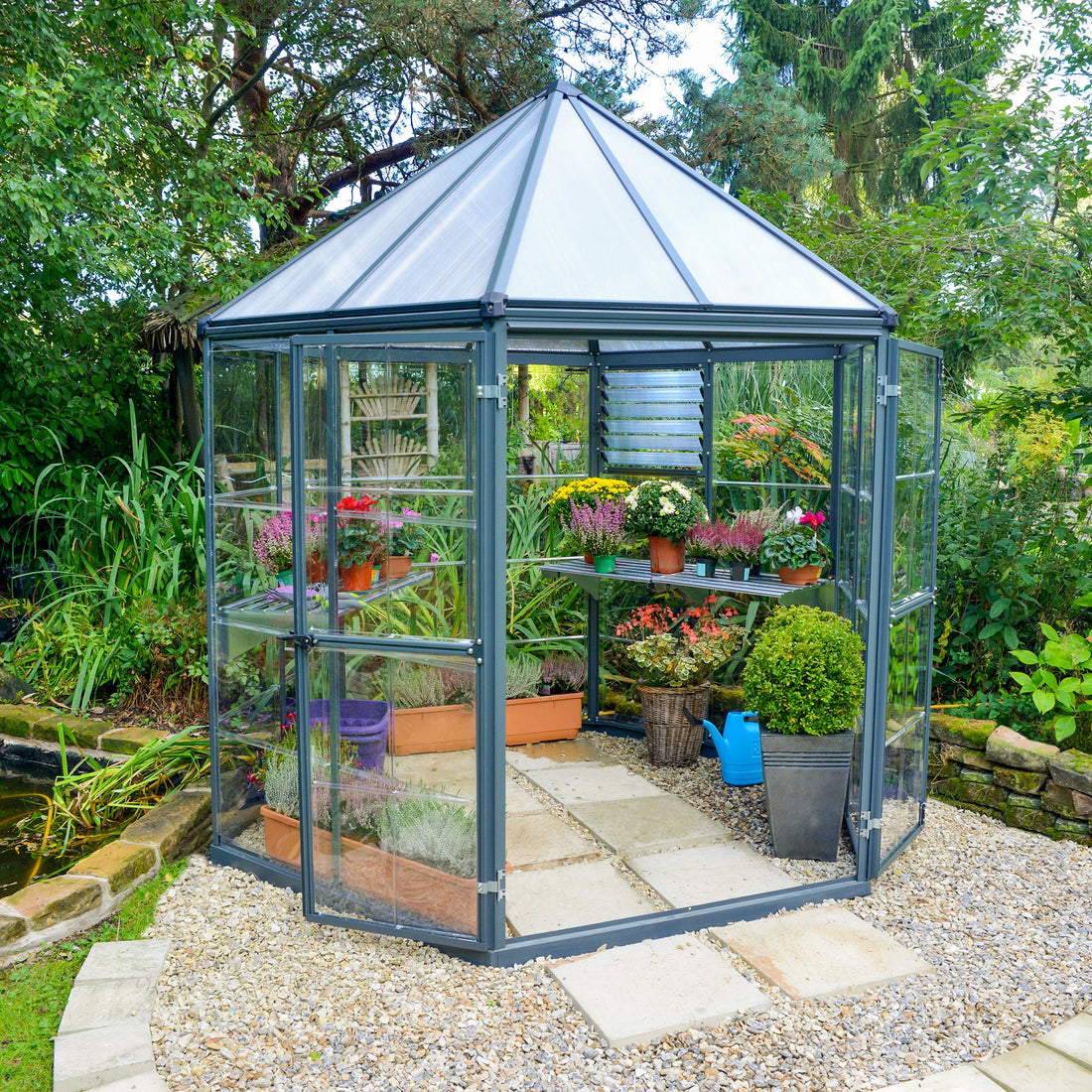 Canopia Oasis Hexagonal Greenhouse