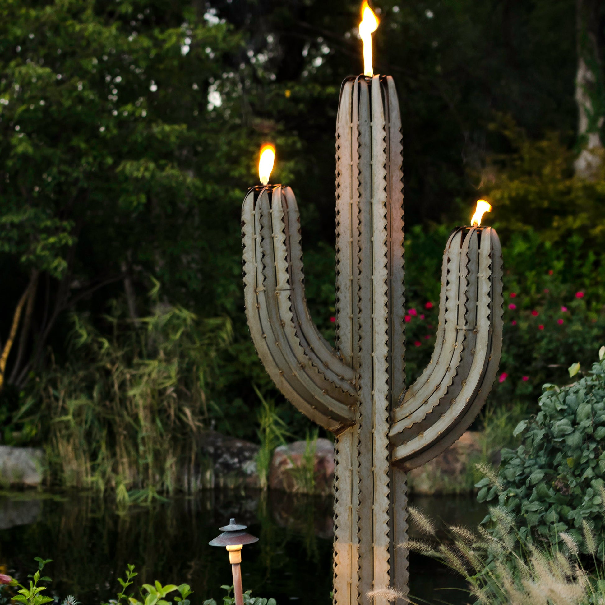 5' Saguaro Torch Sculpture by