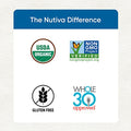 Nutiva Organic Liquid Fractionated Coconut Oil, 8 Oz, USDA Organic, Non-GMO, Vegan, Keto, Paleo, Use for Cooking or Moisturizer for Skin, Massage and Hair - Strabella