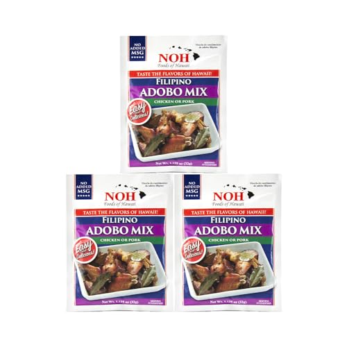 NOH Foods of Hawaii four serving seasoning packets 1.5 oz Pack of 3 - Strabella