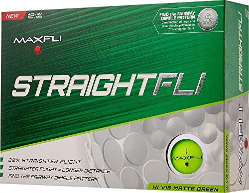 Maxfli StraightFli Matte Golf Balls - Strabella