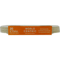 World Centric Wheat Straw/Bagasse Compostable Fiber Ripple Edge Plate, 20-Piece - Strabella