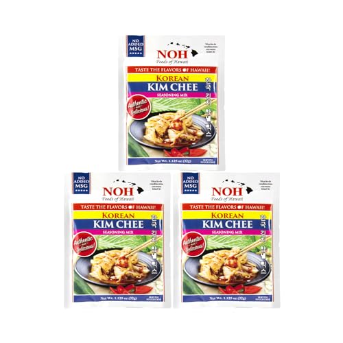 NOH Foods of Hawaii four serving seasoning packets 1.5 oz Pack of 3 - Strabella