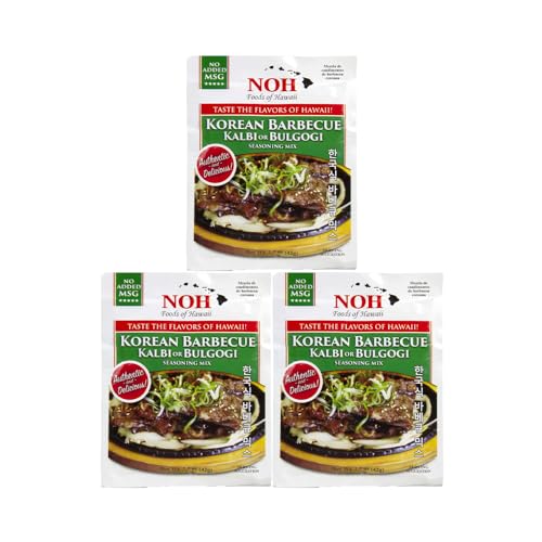 NOH Foods of Hawaii four serving seasoning packets 1.5 oz Pack of 3 - Strabella
