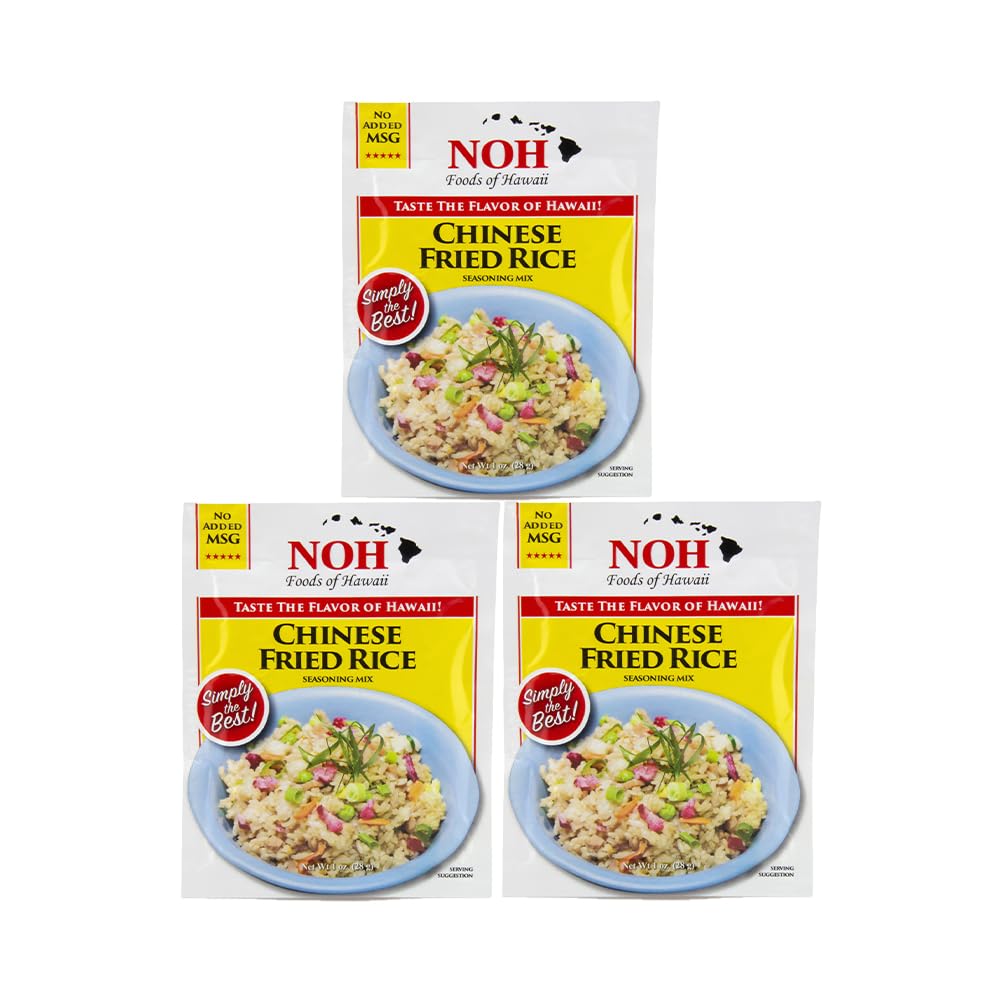 NOH Foods of Hawaii four serving seasoning packets 1.5 oz Pack of 3 - Strabella