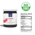 Kuze Fuku & Sons Cherry Jam - Natural Non-GMO Cherry Fruit Preserves, No Artificial Flavors (11 oz) - Strabella