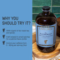 Explorer Organic Chai Tea Concentrate, Spiced Masala, Drink Iced or Hot, 32 fl oz, Makes 8 Cups - Strabella