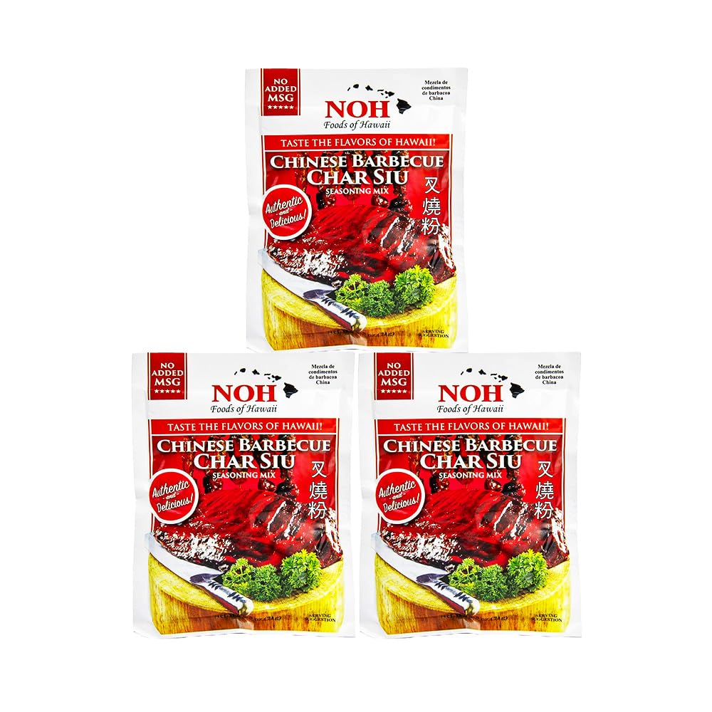 NOH Foods of Hawaii four serving seasoning packets 1.5 oz Pack of 3 - Strabella
