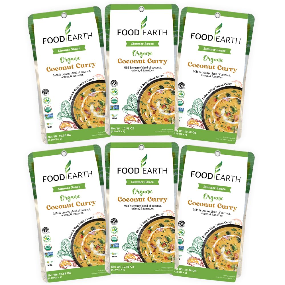 FOOD EARTH Indian Simmer Sauce Variety - Strabella