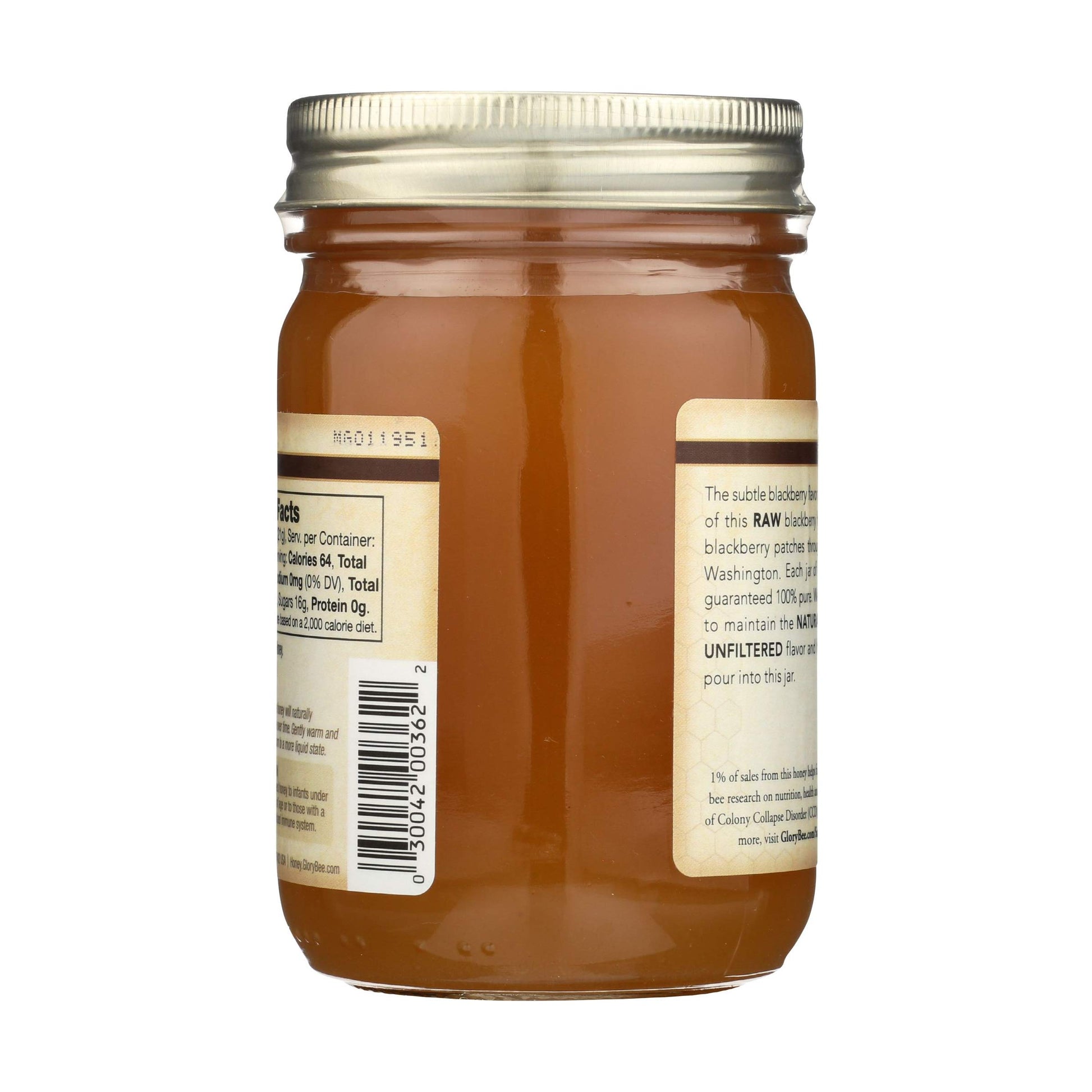 Raw Blueberry Blossom Honey - Strabella