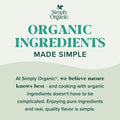 Simply Organic Ground Nutmeg, Certified Organic | 2.3 oz | Myristica fragrans Houtt - Strabella