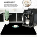Dish Drying Mat Super Absorbent –  Coffee Mat for Countertops – Non-Slip Drying Mat for Kitchen Counter – Easy to Clean Water Absorbent Mat – Large Dish Drying Mats - Strabella