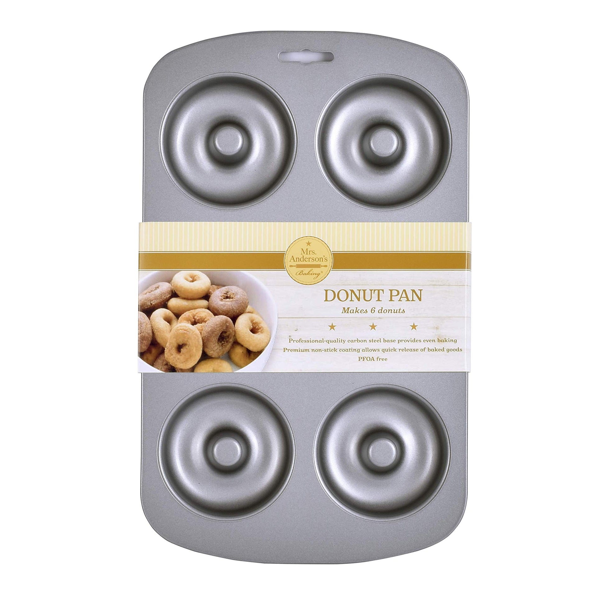 Mrs. Anderson's Baking Muffin Pan, Arbon Steel - Strabella