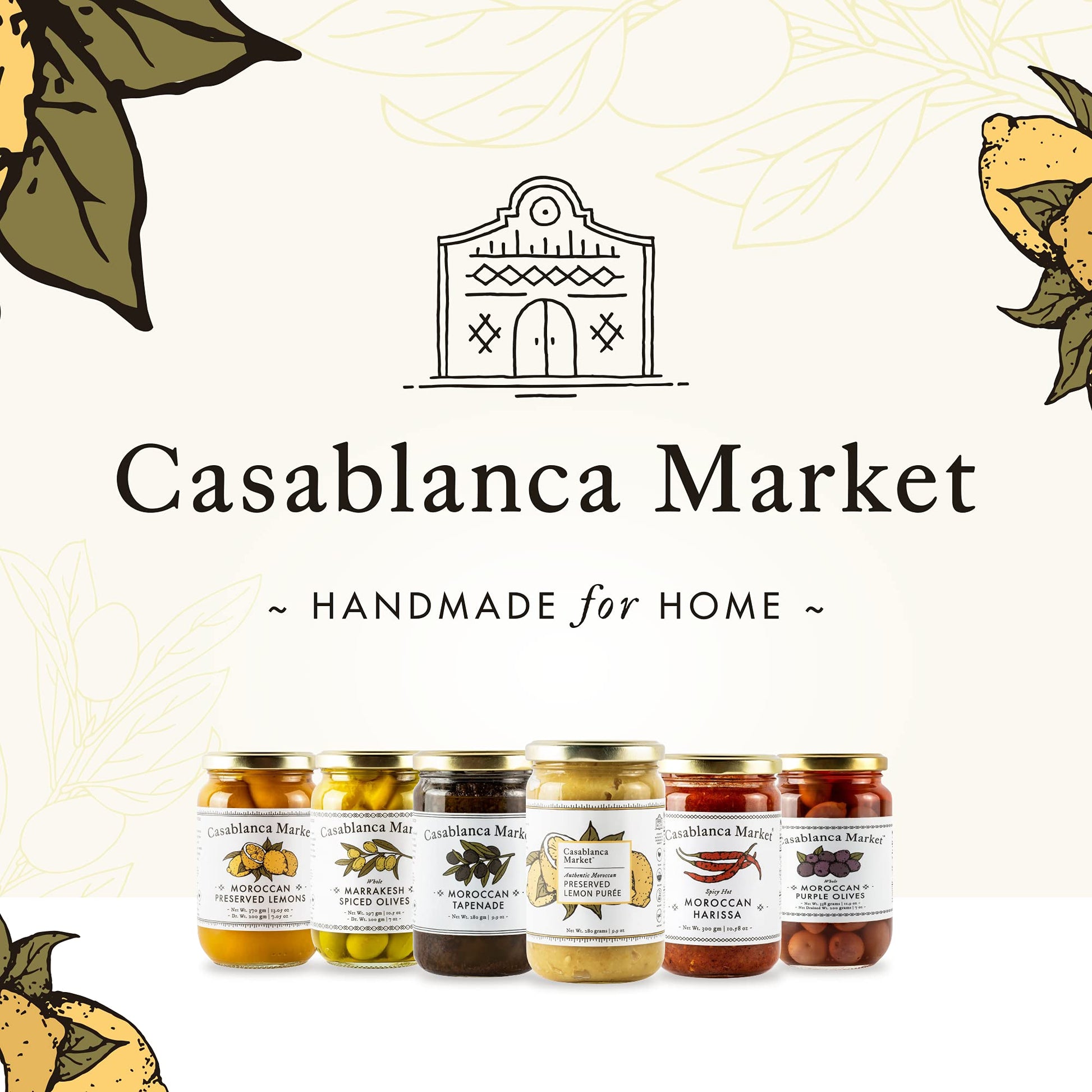 CASABLANCA MARKET Moroccan Preserved Lemons – Parent - Strabella