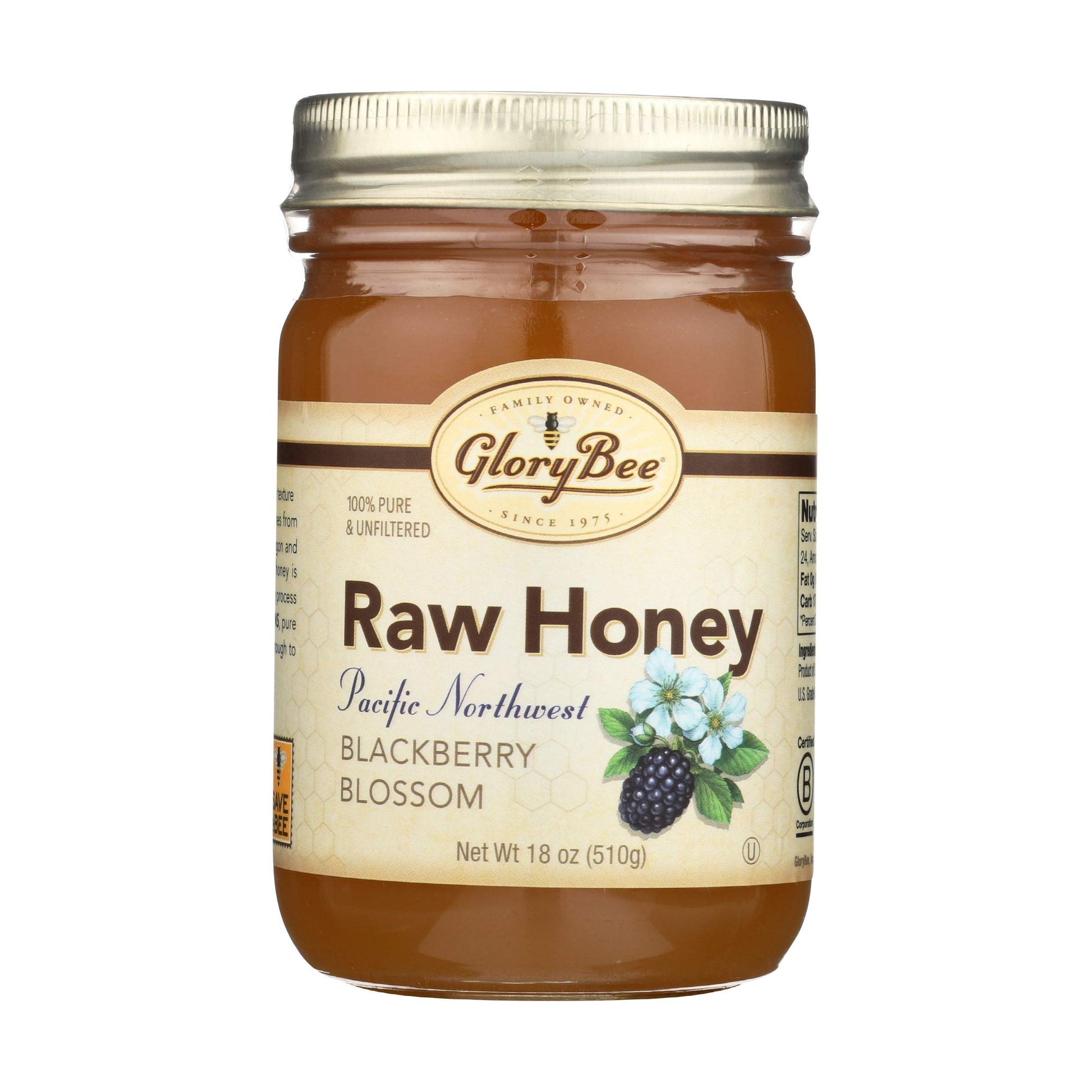 Raw Blueberry Blossom Honey - Strabella