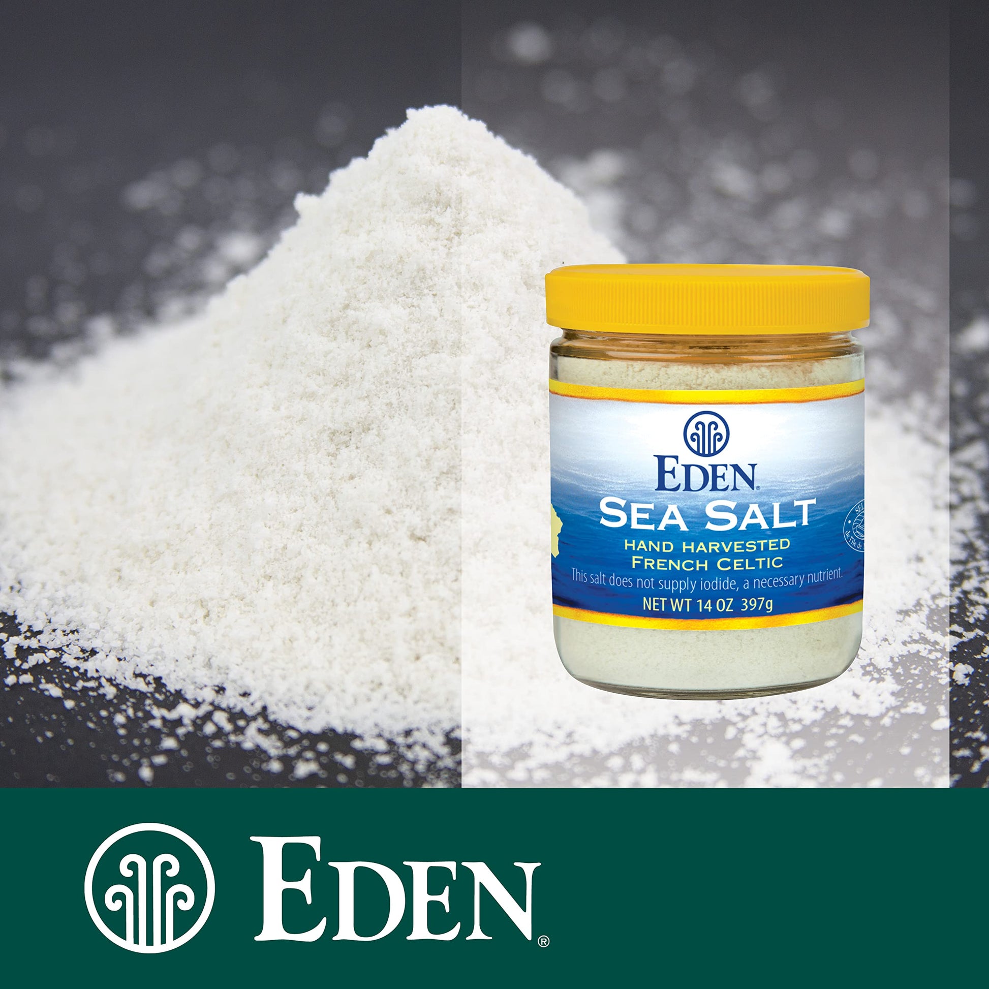 Eden Foods French Sea Salt, 14 Ounce - Strabella