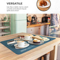 Dish Drying Mat Super Absorbent –  Coffee Mat for Countertops – Non-Slip Drying Mat for Kitchen Counter – Easy to Clean Water Absorbent Mat – Large Dish Drying Mats - Strabella