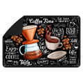 Dish Drying Mat Super Absorbent –  Coffee Mat for Countertops – Non-Slip Drying Mat for Kitchen Counter – Easy to Clean Water Absorbent Mat – Large Dish Drying Mats - Strabella