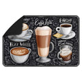 Dish Drying Mat Super Absorbent –  Coffee Mat for Countertops – Non-Slip Drying Mat for Kitchen Counter – Easy to Clean Water Absorbent Mat – Large Dish Drying Mats - Strabella