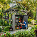 Cortina Alto Premium Modern Vertical Outdoor Storage Shed