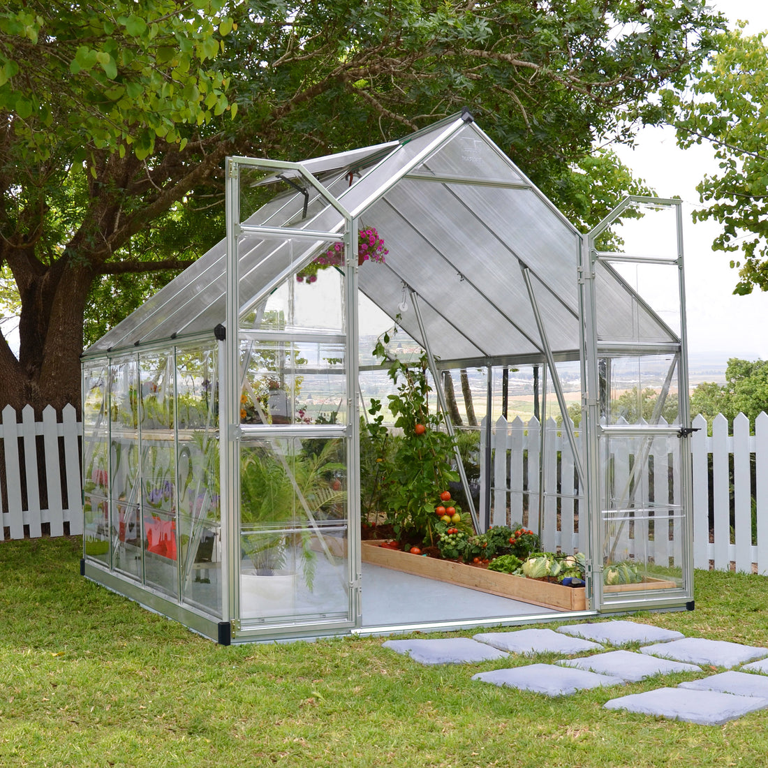 Palram Canopia Balance 8 Ft. Series Greenhouse