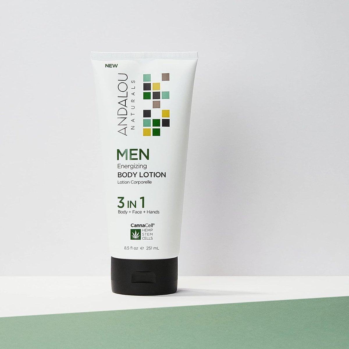 Andalou Naturals CannaCell MEN Energizing Body Lotion – 8.5 oz - Strabella