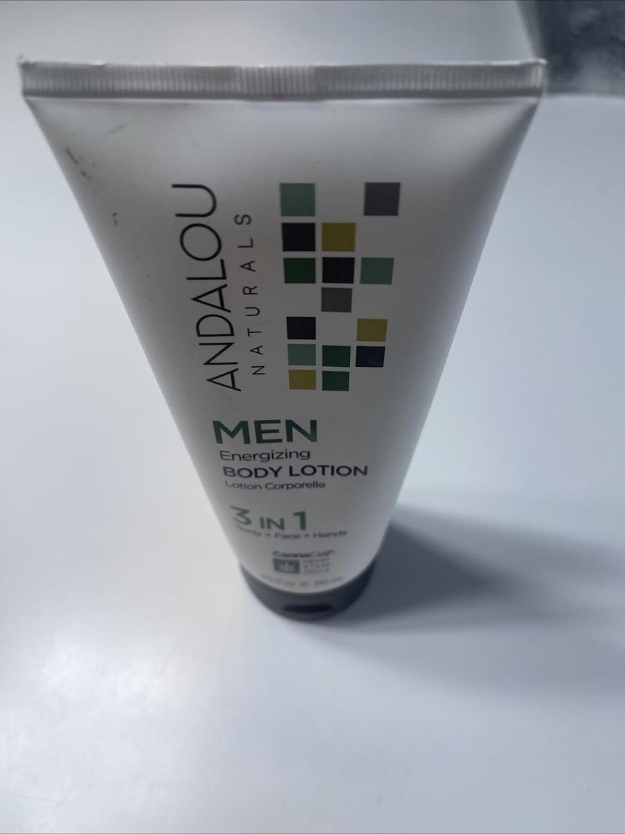 Andalou Naturals CannaCell MEN Energizing Body Lotion – 8.5 oz - Strabella