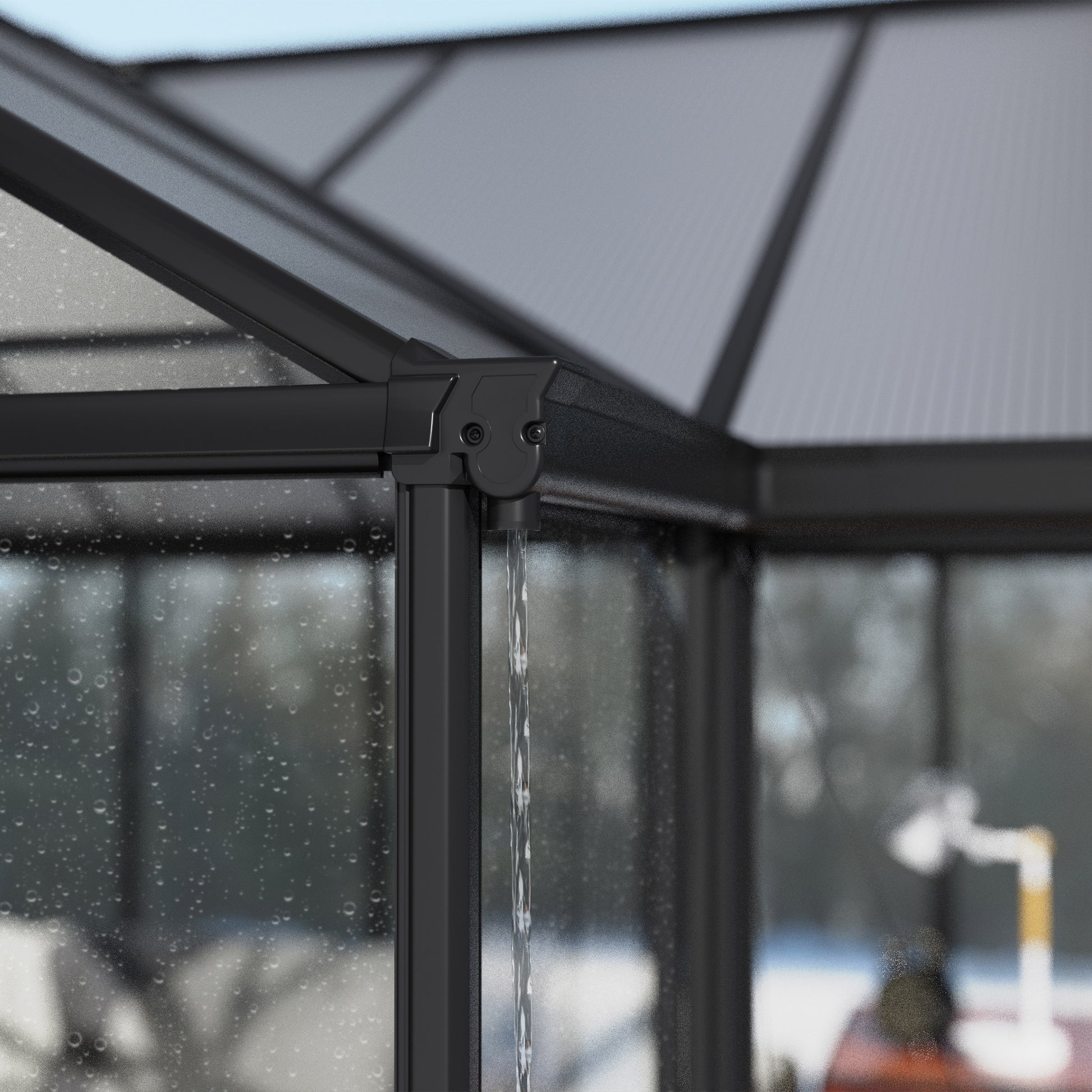 Canopia Triomphe Chalet 12' X 15' Greenhouse and Solarium W/Auto Vent Kit