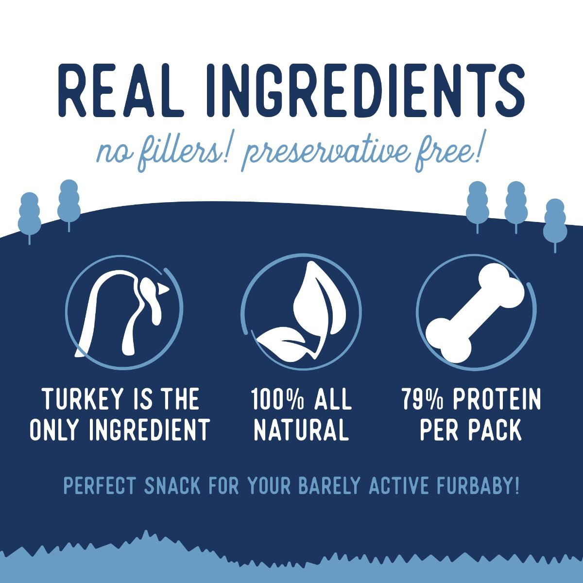 Beg & Barker Whole Turkey Jerky Dog Treats - Strabella