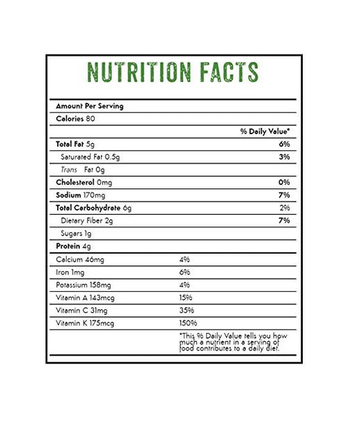 Brad's Plant Based Organic Crunchy Kale 2 oz Bag - Strabella