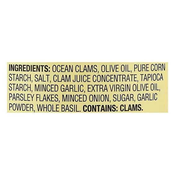 Cento Foods, Sauce White Clam, 15 Ounce - Strabella
