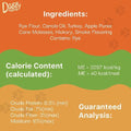 Doggy Delirious Crunchy Dog Treats – for All Pet Sizes, Breeds – All - Natural Puppy Treat – 100% Human - Grade – Delicious Pet Treat Bones, Snacks for Dogs – Smoky Turkey and Apple, 16 Oz. - Strabella