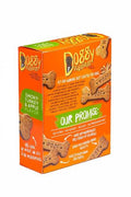 Doggy Delirious Crunchy Dog Treats – for All Pet Sizes, Breeds – All - Natural Puppy Treat – 100% Human - Grade – Delicious Pet Treat Bones, Snacks for Dogs – Smoky Turkey and Apple, 16 Oz. - Strabella
