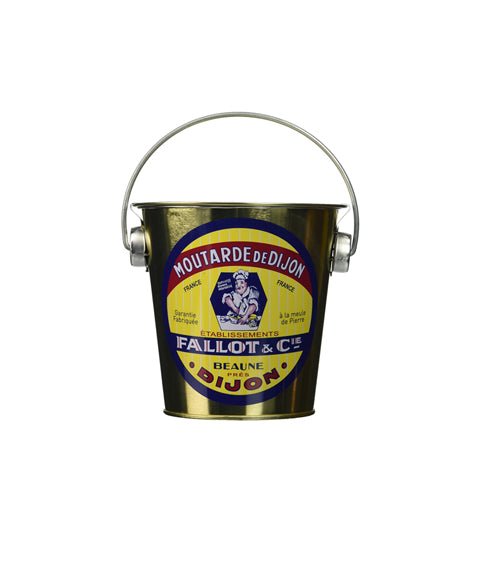 Edmond Fallot Dijon Mustard 15.8Oz Jar Inside Tin Pail - Strabella