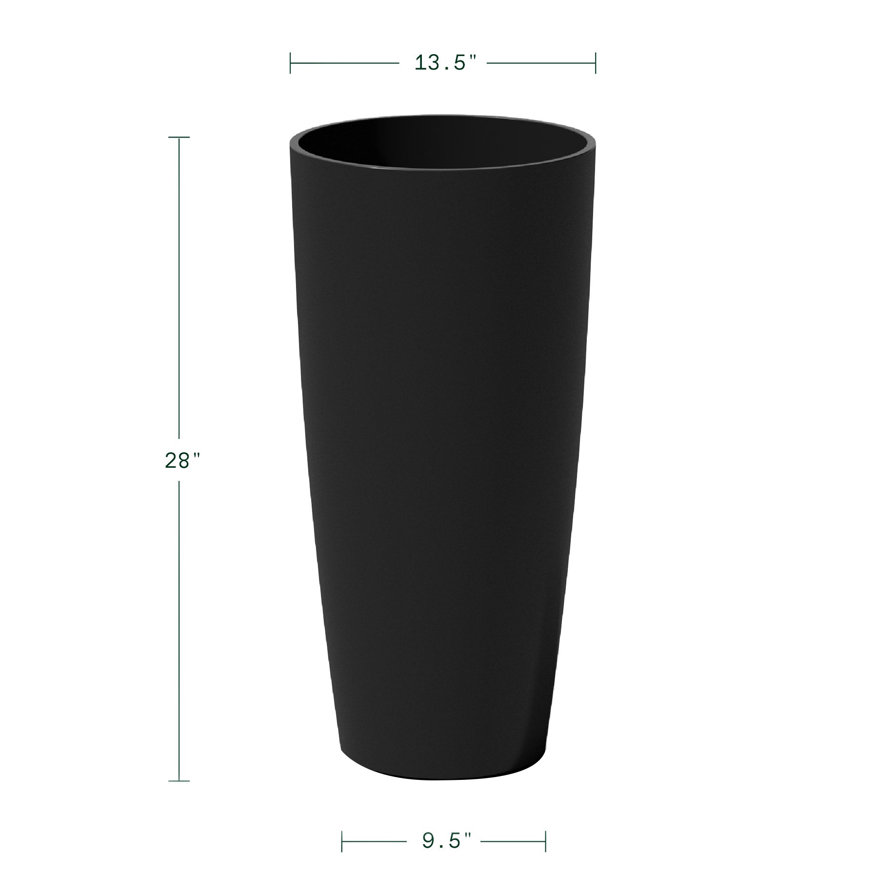 28" Selena Planter by , 2-Pack