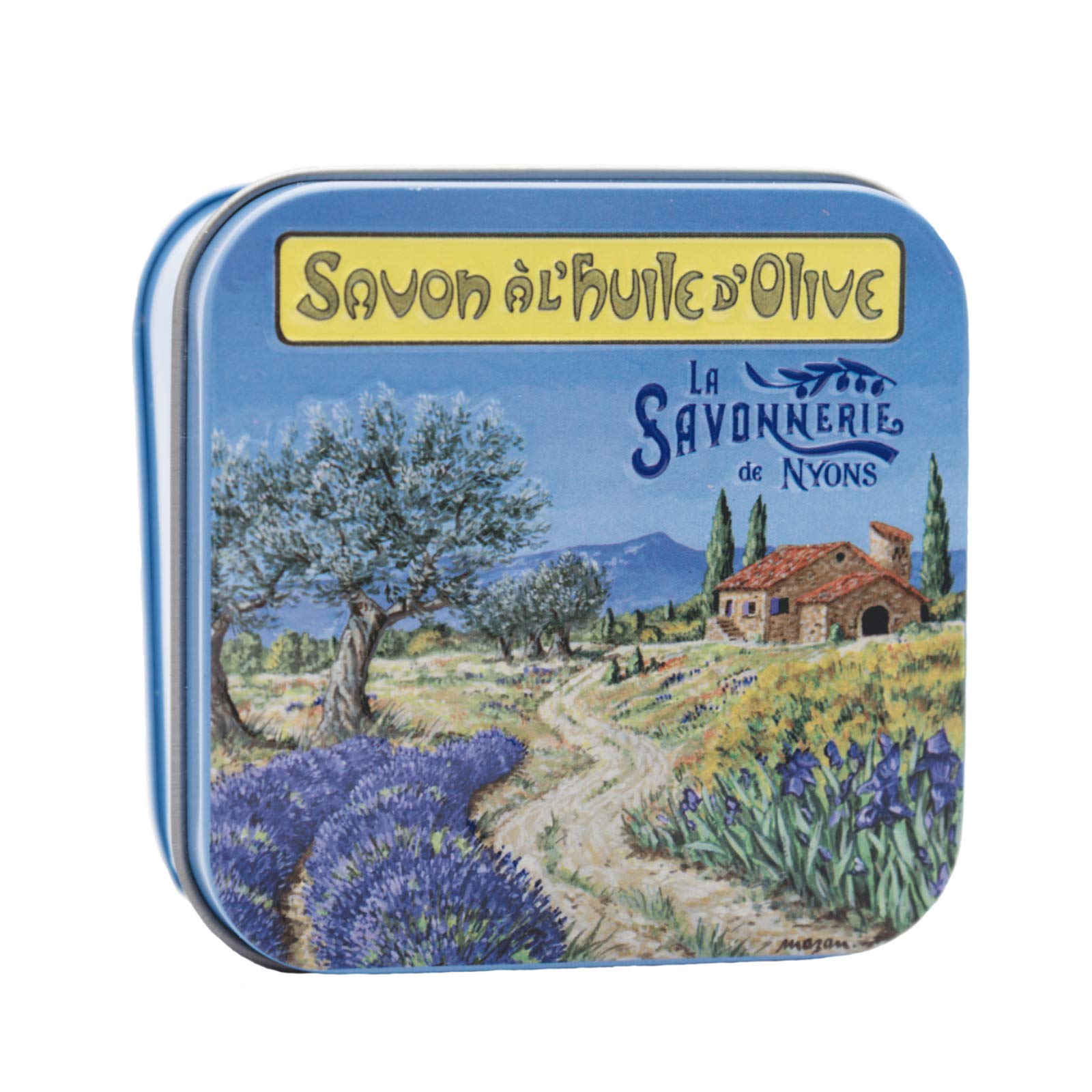 La Savonnerie de Nyons, Soap in A Tin Box, 100 g (Provence) - Strabella