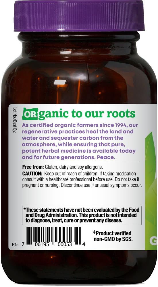 Oregon's Wild Harvest Saw Palmetto Organic Capsules, 90 Count vegetarian capsules, 1170mg - Strabella