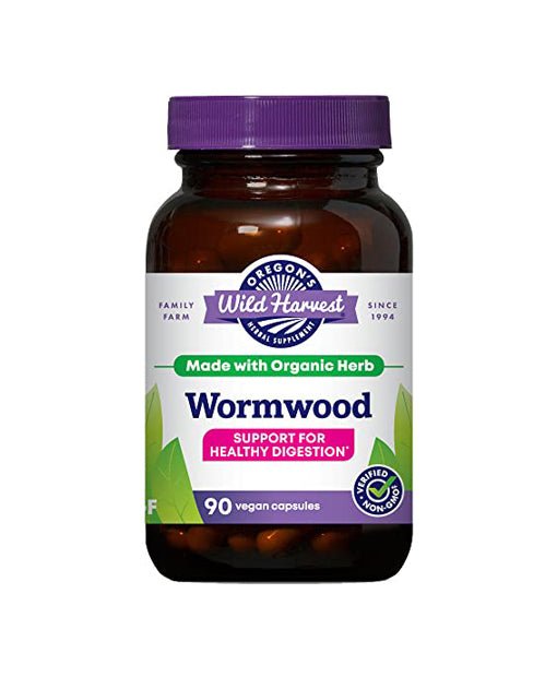 Oregon's Wild Harvest Wormwood Organic Herbal Supplement, 90 Count - Strabella