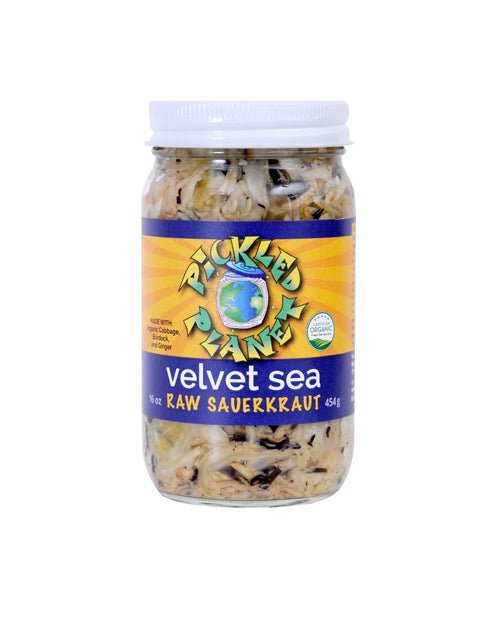 PICKLED PLANET Organic Sea Vegetable Sauerkraut, 16 OZ - Strabella