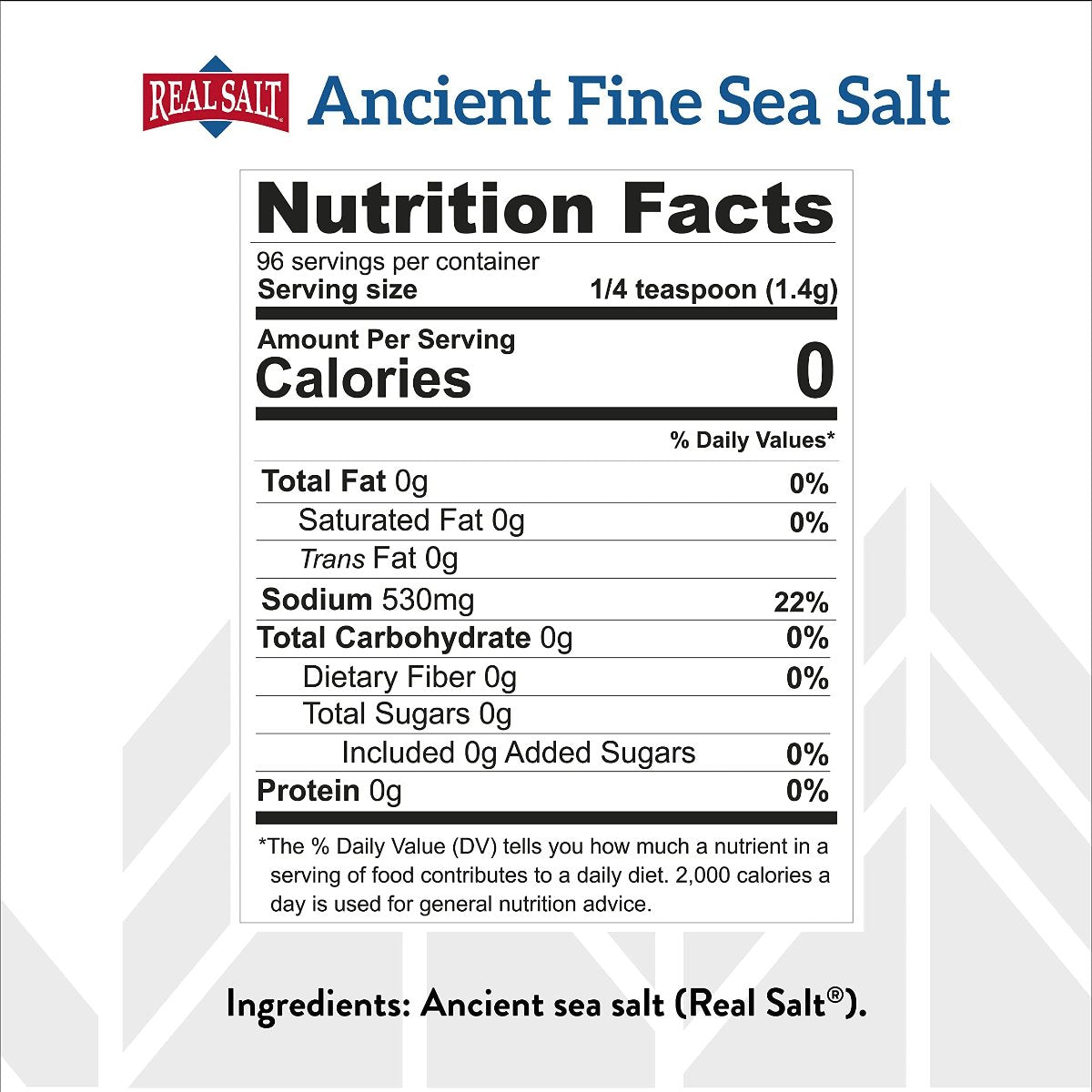 REDMOND Natural Unrefined Gluten Free Fine - Strabella