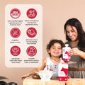 Serenity Kids 6+ Months Baby Food Pouches Puree Made With Ethically Sourced Meats & Organic Veggies | 3.5 Ounce BPA - Free Pouch - Strabella