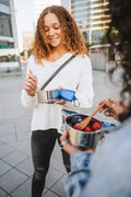 To - Go Ware By ChicoBag, Reusable Bamboo Utensil Set w/Straw, BPA and Phthalate Free, Dishwasher Safe - Strabella
