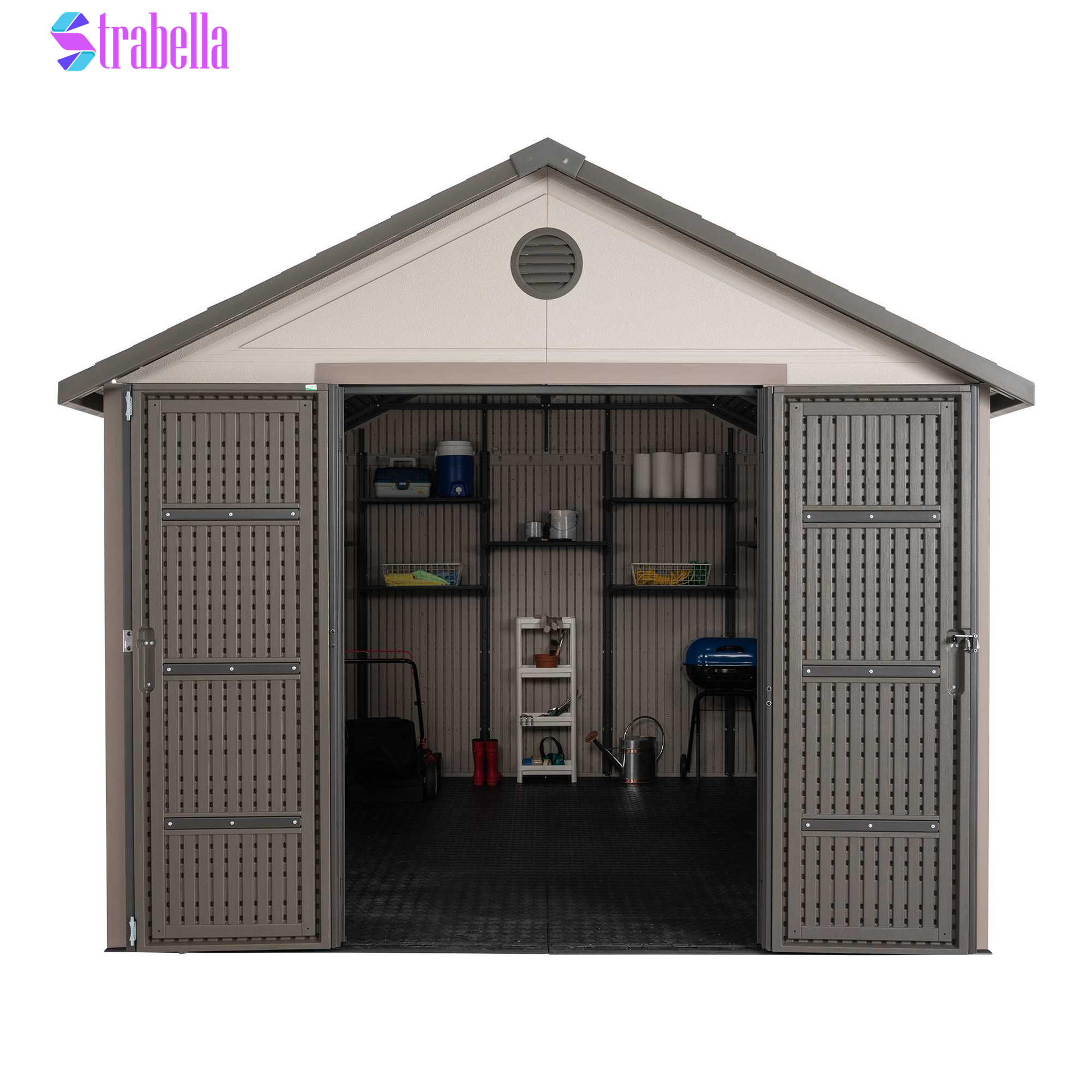 11' X 13.5' Resin Outdoor Storage Shed