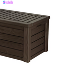 Westwood 150 Gallon Large Durable Resin Outdoor Storage and Organization Deck Box for Patio Furniture and Supplies