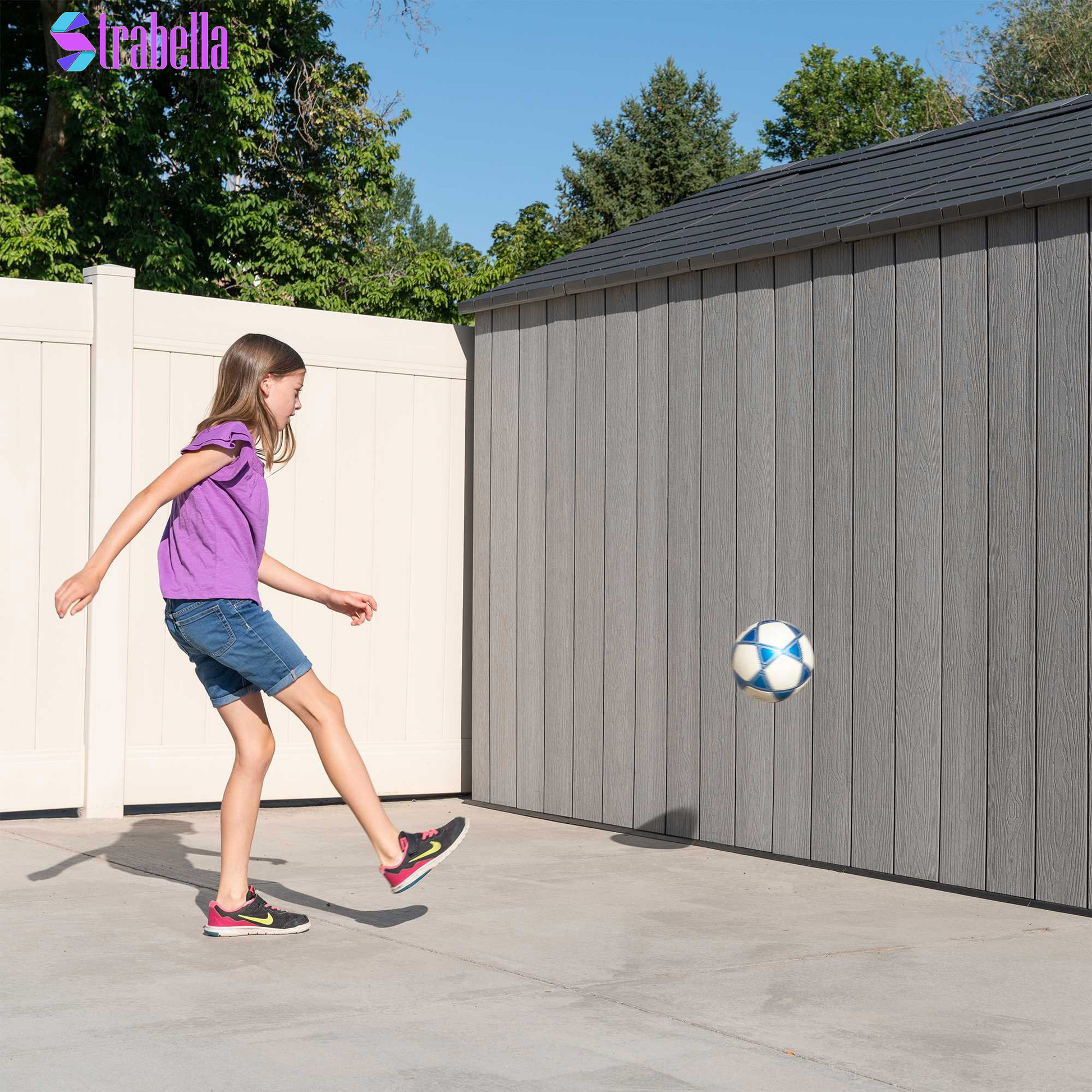 Resin Outdoor 8' X 12.5' Storage Shed