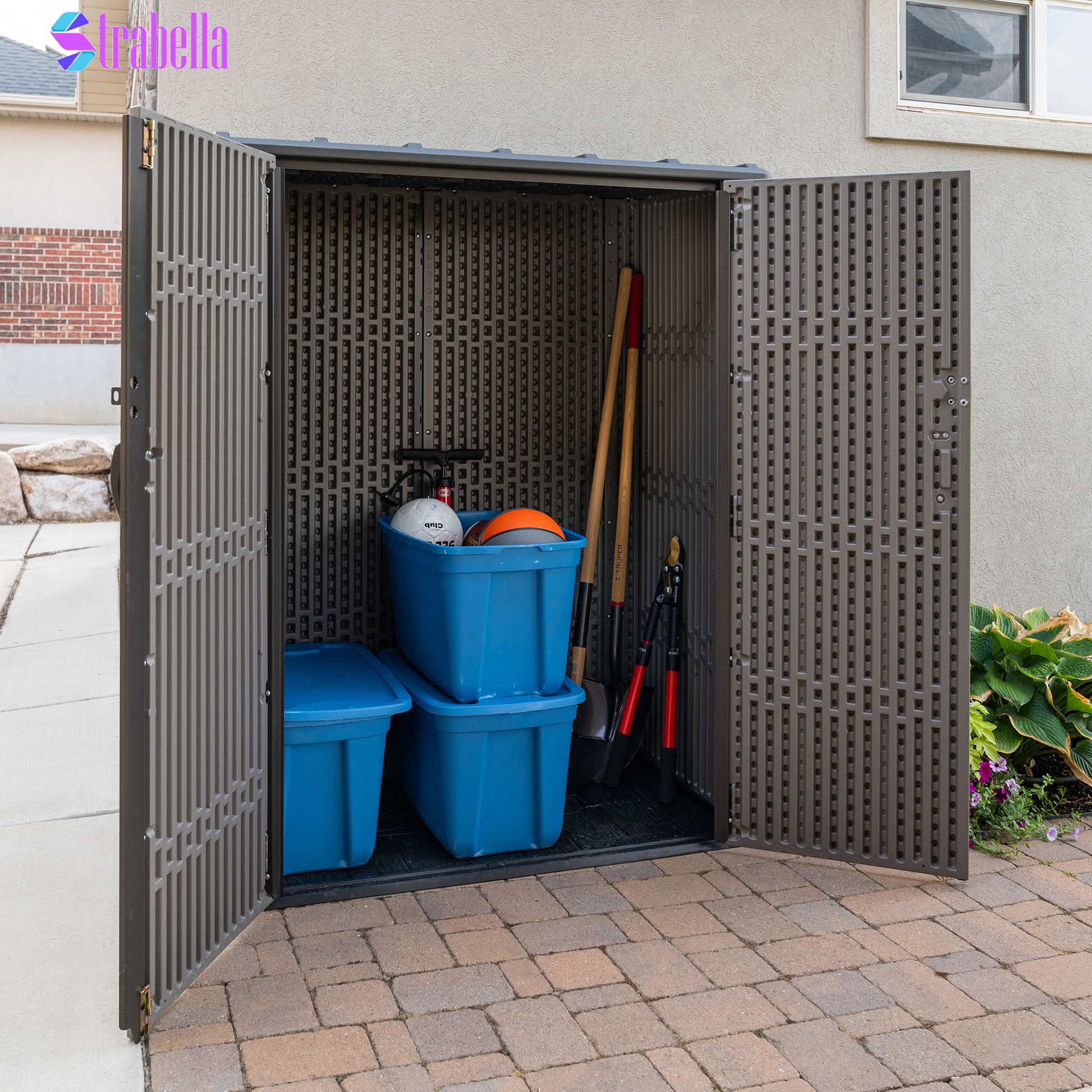 Vertical Storage Shed